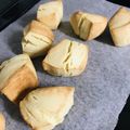 ＊ｎｏａ＊”'s cooksnap of when they made 水切りヨーグルトで★ブルーベリースコーン.