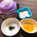 sAix59's cooksnap of when they made ☆離乳食☆おとうふとりんごmix!!.