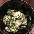 月桃124's cooksnap of when they made ズッキーニの簡単昆布茶和え.