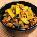 島子☆'s cooksnap of when they made さつまいもと人参のスパイシーきんぴらஐஃ.