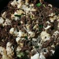 yukarianne's cooksnap of when they made 豆腐の牛ひき肉あんかけ.