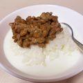 ごりくま's cooksnap of when they made 地方食納豆牛乳かけご飯＊納豆ミルク茶漬け.