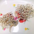 Ｐ☆ｃｈａｎ's cooksnap of when they made 【離乳食】簡単！赤ちゃんしらすセンベイ.