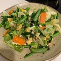 ♡たら♡'s cooksnap of when they made キャベツ・小松菜・卵オイスターソース炒め.