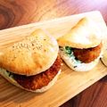 カバゴン's cooksnap of when they made コロッケサンドパンとウィンナーサンドパン.