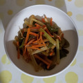 紅茶とチーズケーキ's cooksnap of when they made ピーマンとセロリと人参のきんぴら炒め.