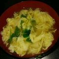 ★☆あっこ★☆'s cooksnap of when they made 三つ葉がふんわり香るかきたま汁.