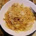 a_ya_mi's cooksnap of when they made 白菜とアンチョビのパスタ.