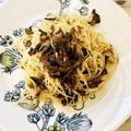 ナピト's cooksnap of when they made みんなできのこの柚子胡椒とバタポンパスタ.