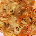 リッツパーティー's cooksnap of when they made 蓮根と人参のきんぴら.