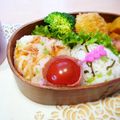 runa10's cooksnap of when they made 桜えび＆たらこのおにぎり.