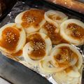 Naaaai's cooksnap of when they made ほっこり♡あまーい♡簡単な玉ねぎの田楽♡.