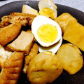 くりすたるけいこ's cooksnap of when they made 簡単で美味しい里芋と手羽先の中華風煮物.
