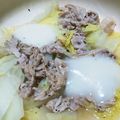 実１１３'s cooksnap of when they made ☆豚白菜もちの三段重ね☆.