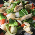ちゃぎー's cooksnap of when they made 鶏もも肉とキャベツの塩だれ炒め.