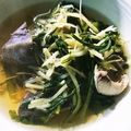 ネコの缶詰's cooksnap of when they made ぶりのぽかぽか白だし生姜鍋.