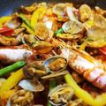 あんこ127's cooksnap of when they made フライパンで簡単にパエリア♫.
