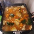 bambiレシピ's cooksnap of when they made かぼちゃと大根の鶏そぼろあん.