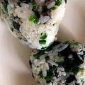 Mayu1122's cooksnap of when they made 朝食お弁当にほうれん草しらす鰹節おにぎり.