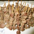 トムラウシ's cooksnap of when they made 居酒屋風☆砂肝の焼き鳥.