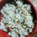 お芋大好きオバサン's cooksnap of when they made サバ缶チャーハン.