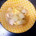 moru0708's cooksnap of when they made 白菜と鶏肉の卵スープ.