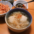 ハチワレねこ's cooksnap of when they made 白菜と揚げもちのみぞれ煮.