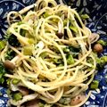 あたむ❤189's cooksnap of when they made ベーコンとブロッコリーのこく旨和風パスタ.