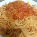 のらのりこ's cooksnap of when they made 基本のトマトパスタ♪「ポモドーロ」.