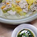 KoriN☆s's cooksnap of when they made 絶品やみつき！大根と豚バラのごま油鍋.