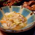 あず7225's cooksnap of when they made うまうま！塩麹で白菜の大根おろし煮.