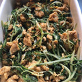 mauzai's cooksnap of when they made 簡単１品♪水菜と卵の炒め物.
