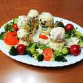 жゆきにゃж's cooksnap of when they made クリスマス☆ツリー＆雪だるまのサラダ☆.