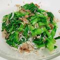 payaちゃん's cooksnap of when they made ポン酢で菜の花としらすのおかか和え.