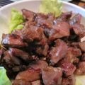 ぽぽたんこぶ's cooksnap of when they made 砂肝のオイスター炒め.