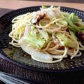 あず7225's cooksnap of when they made ツナとキャベツのニンニクパスタ.