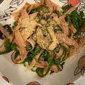 ☆あんこドーナツ☆'s cooksnap of when they made 簡単☆大量消費☆弁当☆ピーマンとハム炒め.