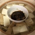 papikun's cooksnap of when they made ネギ＆鰹節使いで温タレ頂く鱈入り湯豆腐♪.