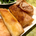 ONE★MAYU★'s cooksnap of when they made ささみの明太マヨ春巻き.
