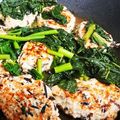 wa-chann's cooksnap of when they made 若返りの長芋ハンバーグ♡小松菜あんかけ.