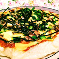 yangpa's cooksnap of when they made 10分で完成！おもちde和風ピザ.