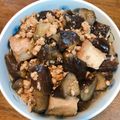HikariNMY's cooksnap of when they made 厚揚げとなすのそぼろ煮.