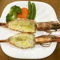 あぱとさうるす's cooksnap of when they made ♡簡単！豪華！有頭海老のオーブン焼き♡　.