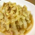 みかどんです's cooksnap of when they made テキトー料理　白菜とツナ煮物.