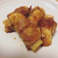 chiyo_'s cooksnap of when they made 余ったおもちde甘辛肉巻き.