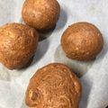筋トレさん's cooksnap of when they made もっちり大豆粉パン.