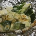 クックJEQA3M☆'s cooksnap of when they made 下仁田ネギのホイル焼き★トースターで簡単.