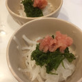 105♡'s cooksnap of when they made たらこ・めかぶ・大根の和えもの.
