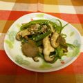 龍青空ママ's cooksnap of when they made お弁当に☆ 椎茸ザーサイピーマン炒め.