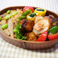 runa10's cooksnap of when they made ちくわのたらこマヨネーズ炒め.